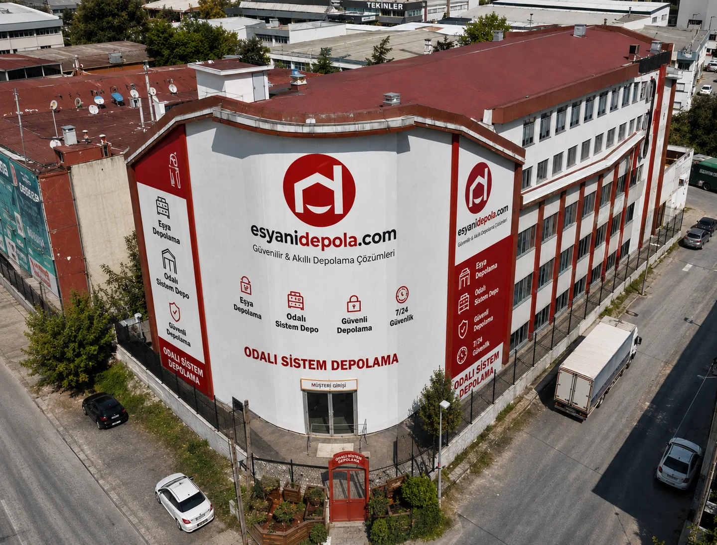 Ataşehir Odalı Sistem Güvenlikli Eşya Depolama